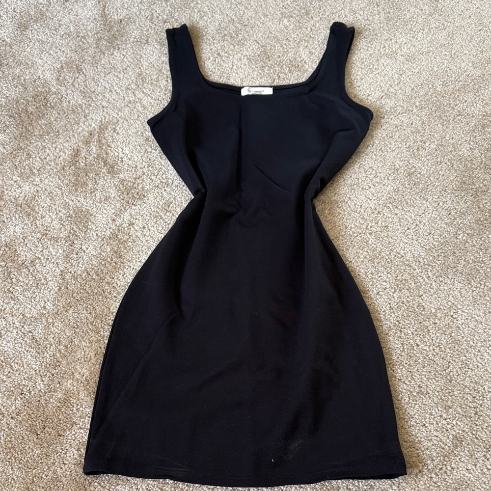 Classic Black Tank Bodycon Dress